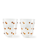 Dotted Glass Tumbler | Pols Potten Nob | Oroatrade.com