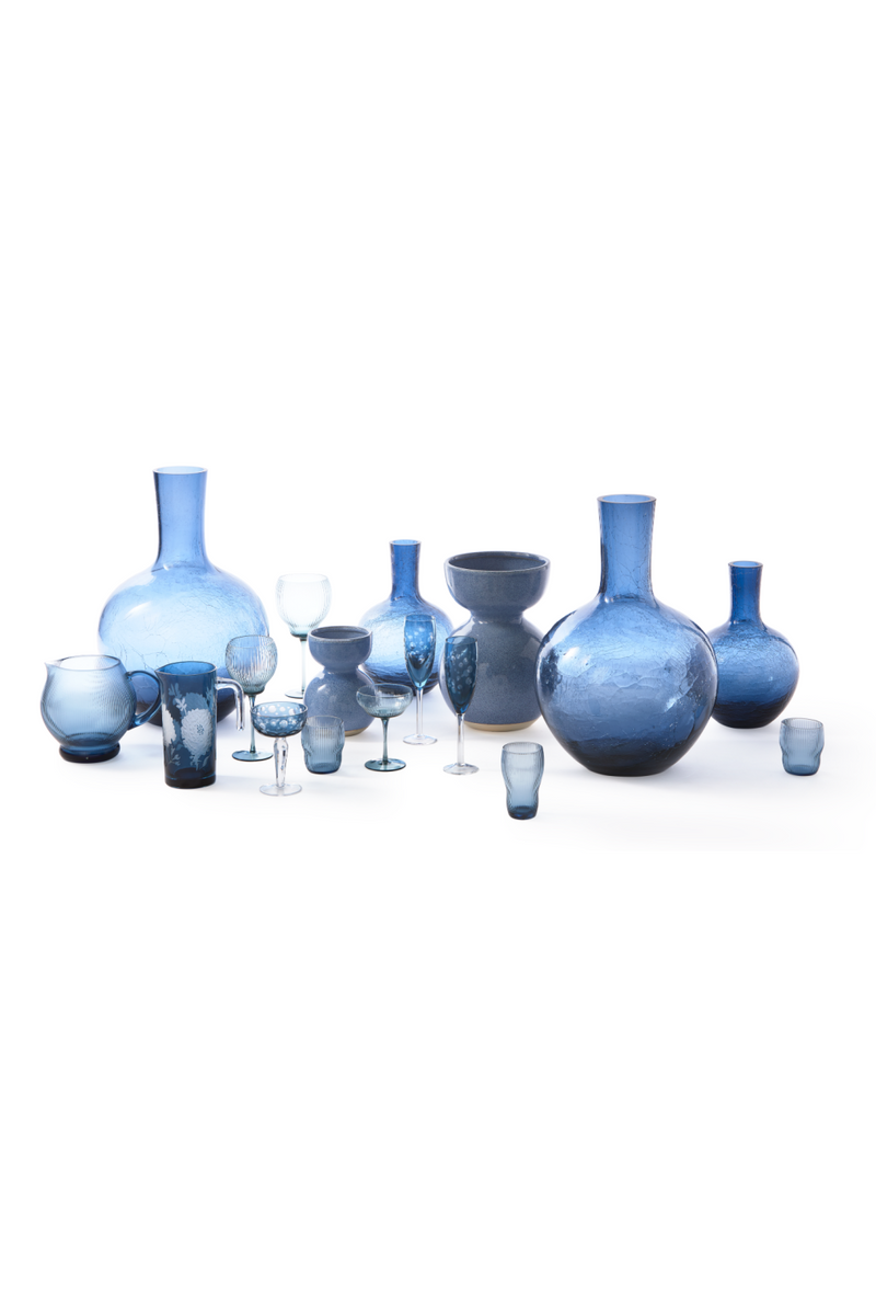 Light Blue Wine Glass S | Pols Potten Pum | Oroatrade.com