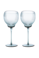 Light Blue Wine Glass | Pols Potten Pum | Oroatrade.com
