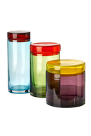 Multi-Colored Glass Caps and Jars | Pols Potten | Oroatrade.com