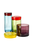 Multi-Colored Glass Caps and Jars | Pols Potten | Oroatrade.com