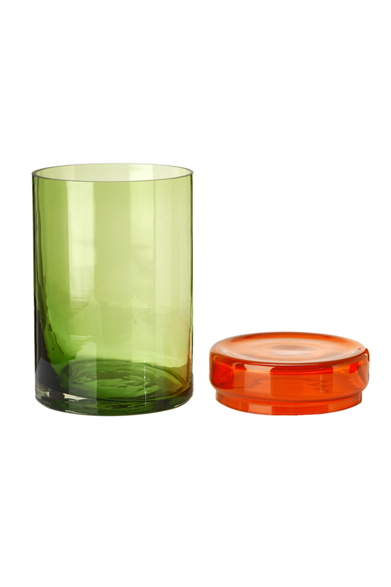Multi-Colored Glass Caps and Jars | Pols Potten | Oroatrade.com