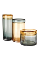 Brown Glass Caps and Jars | Pols Potten | Oroatrade.com