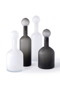 Minimalist Glass Decor (Set of 4) | Pols Potten Bubbles and Bottles | Oroatrade.com