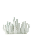 White Porcelain Modern Vase | Pols Potten Coral Reef | Oroatrade.com