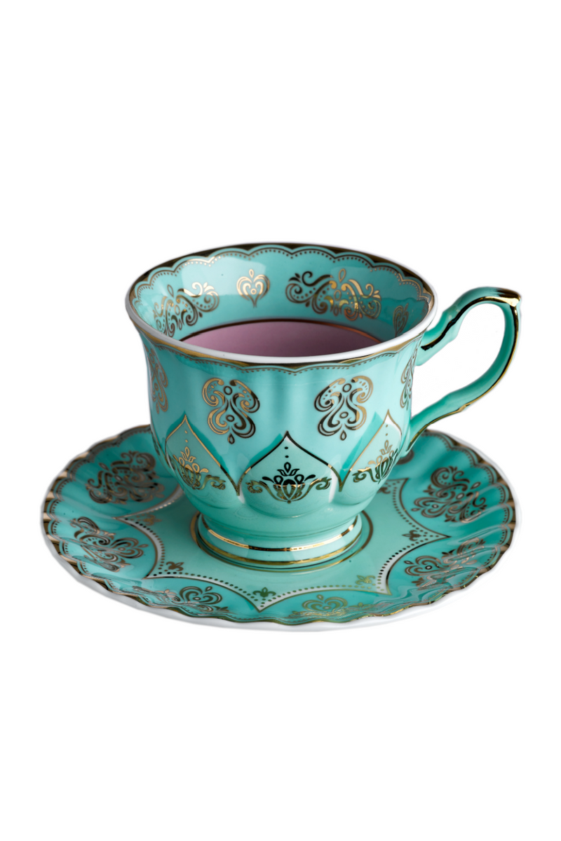 Glazed Porcelain Teacup | Pols Potten Grandpa | Oroatrade.com