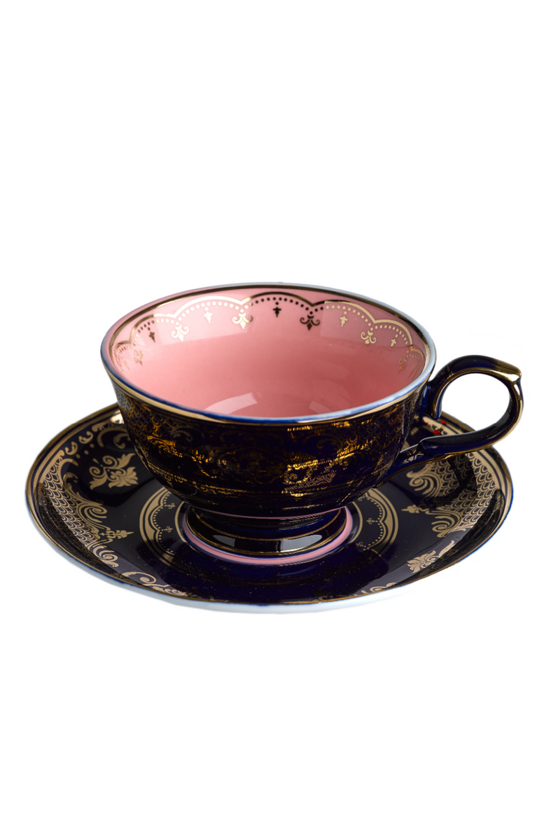 Glazed Porcelain Teacup | Pols Potten Grandpa | Oroatrade.com