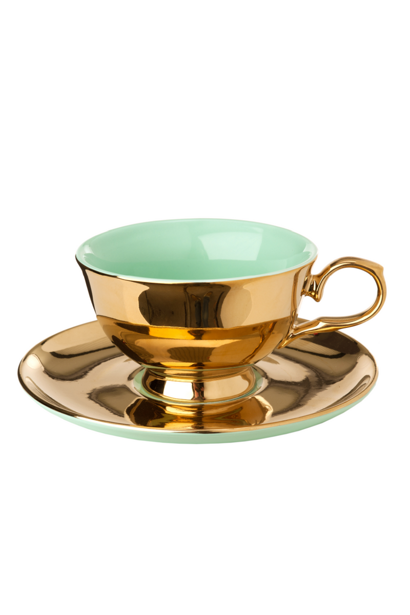 Glazed Porcelain Teacup Set | Pols Potten Legacy | Oroatrade.com