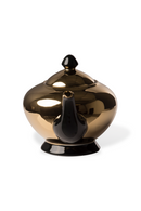 Gold Porcelain Teapot | Pols Potten Legacy | Oroatrade.com