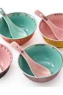 Glazed Porcelain Ramen Bowl Set | Pols Potten Grandpa | Oroatrade.com