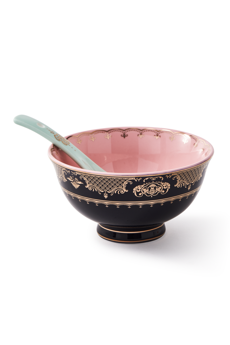 Glazed Porcelain Ramen Bowl Set | Pols Potten Grandpa | Oroatrade.com