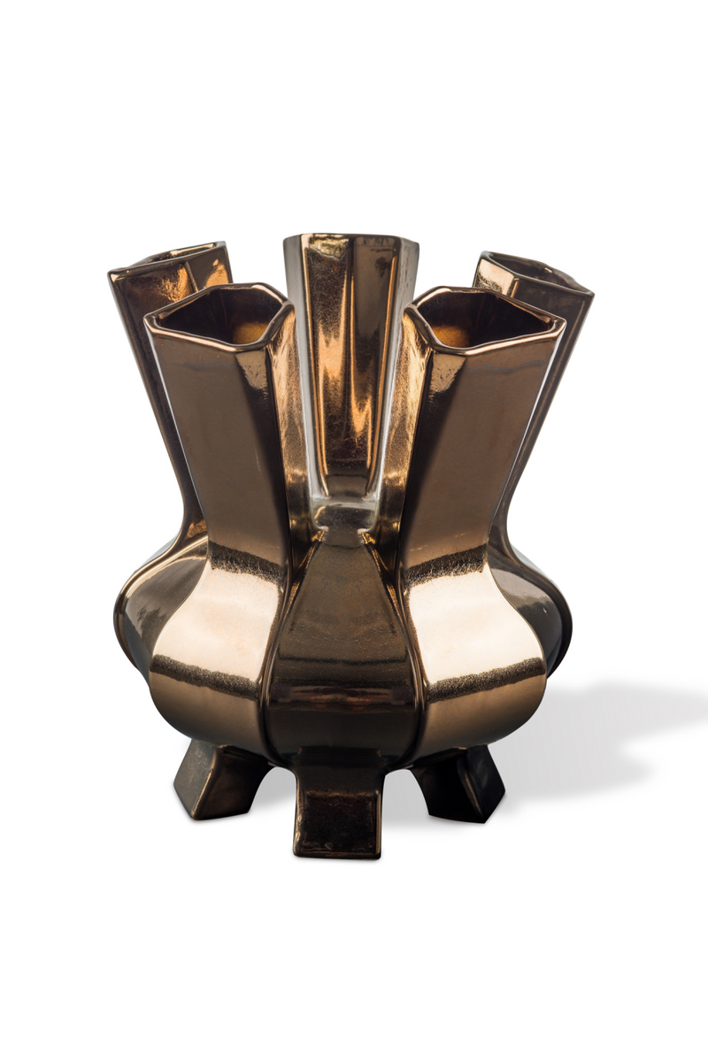 Copper Porcelain Vase | Pols Potten Puyi | Oroatrade.com
