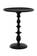 Black Pedestal Side Table | Pols Potten Classic | Oroatrade.com