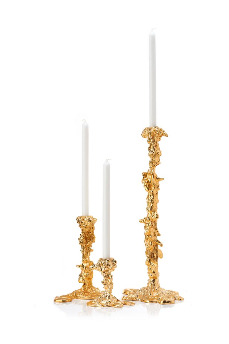 Gold Ornate Candle Holder | Pols Potten Drip | Oroatrade.com