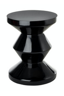 Lacquered Accent Stool | Pols Potten Zig Zag | Oroatrade.com