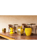 Lacquered Accent Stool | Pols Potten Zig Zag | Oroatrade.com