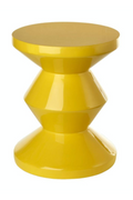 Lacquered Accent Stool | Pols Potten Zig Zag | Oroatrade.com