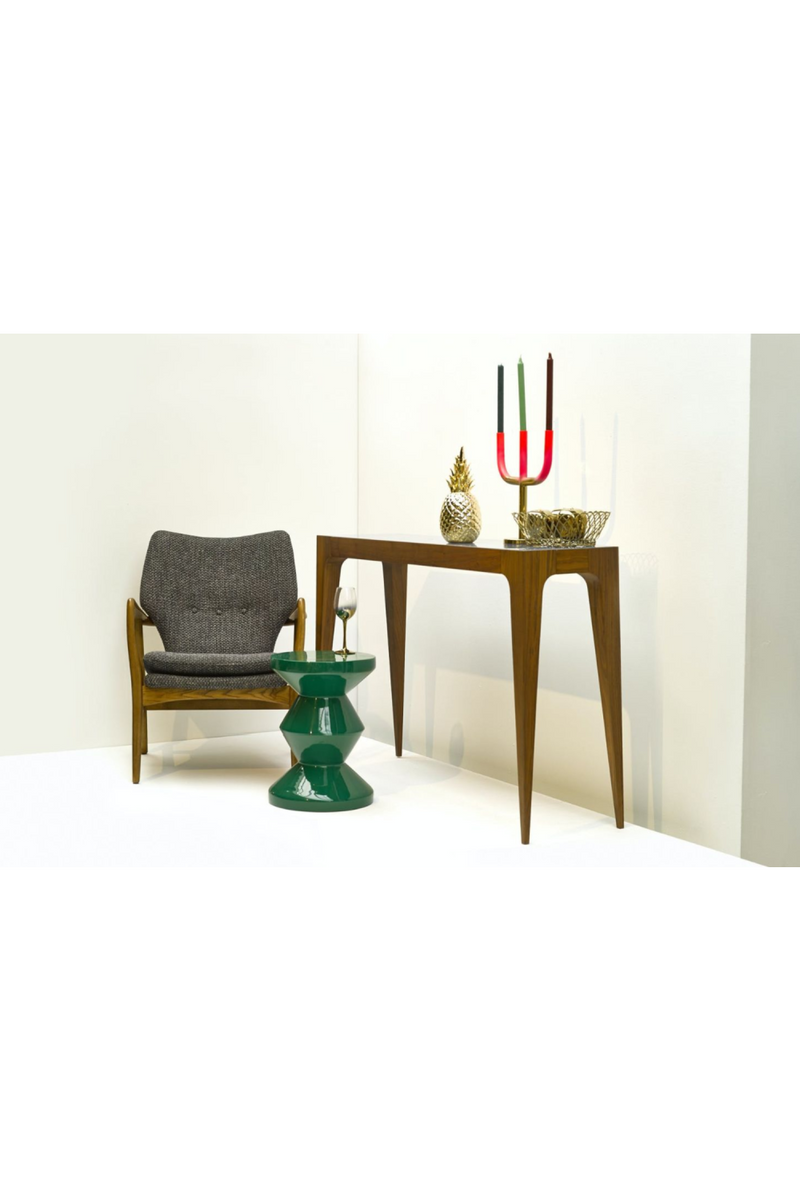 Lacquered Accent Stool | Pols Potten Zig Zag | Oroatrade.com