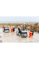 Lacquered Accent Stool | Pols Potten Zig Zag | Oroatrade.com