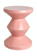 Lacquered Accent Stool | Pols Potten Zig Zag | Oroatrade.com