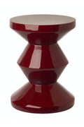Lacquered Accent Stool | Pols Potten Zig Zag | Oroatrade.com