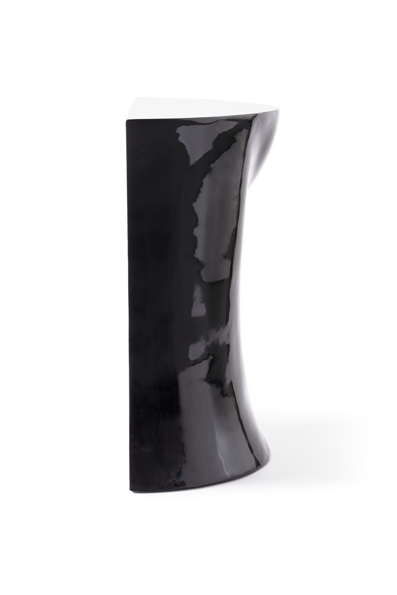 Black Sculptural Chin Coffee Table | Pols Potten Head Left | Oroatrade.com