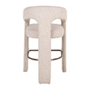 Hospitality furniture - Cream 3-Legged Counter Stool - www.oroatrade.com