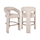 Hospitality furniture - Cream 3-Legged Counter Stool - www.oroatrade.com
