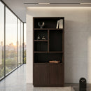 Black Oak Bookcase | Richmond Interiors Oakura
