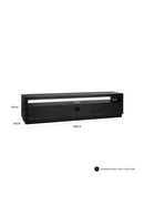 Black Oak TV Sideboard | Richmond Interiors Oakura | Oroatrade.com