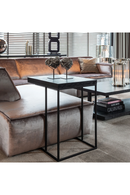 Black Oak Side Table | Richmond Interiors Oakura | Oroatrade.com