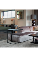 Black Oak Side Table | Richmond Interiors Oakura | Oroatrade.com