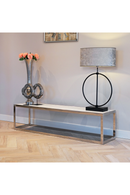 Silver Framed Marble TV Unit | Richmond Interiors Levanto | Oroatrade.com