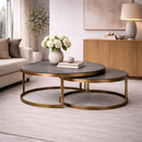 Black Oak Nested Coffee Tables (2) | Richmond Interiors Blackbone