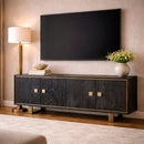 Black Oak Gold Accent Sideboard | Richmond Interiors Hunter