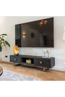 Contemporary Oak TV Cabinet | Richmond Interiors Hunter