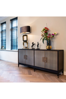 Leather Modern Sideboard | Richmond Interiors Bloomingville | Oroatrade.com