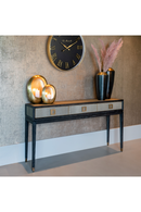 Modern Leather Console Table | Richmond Interiors Bloomingville