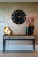 Modern Leather Console Table | Richmond Interiors Bloomingville