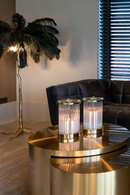 Modern Leather Console Table | Richmond Interiors Bloomingville