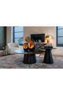 Black Oak Pedestal Coffee Table | Richmond Interiors Blax | Oroatrade.com