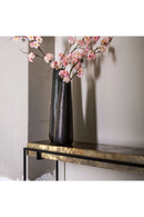 Champagne Gold Aluminum Console Table | Richmond Interiors Calloway | Oroatrade.com
