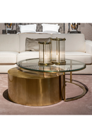 Round Golden Nesting Coffee Tables | Richmond Interiors Orlan | Oroatrade.com