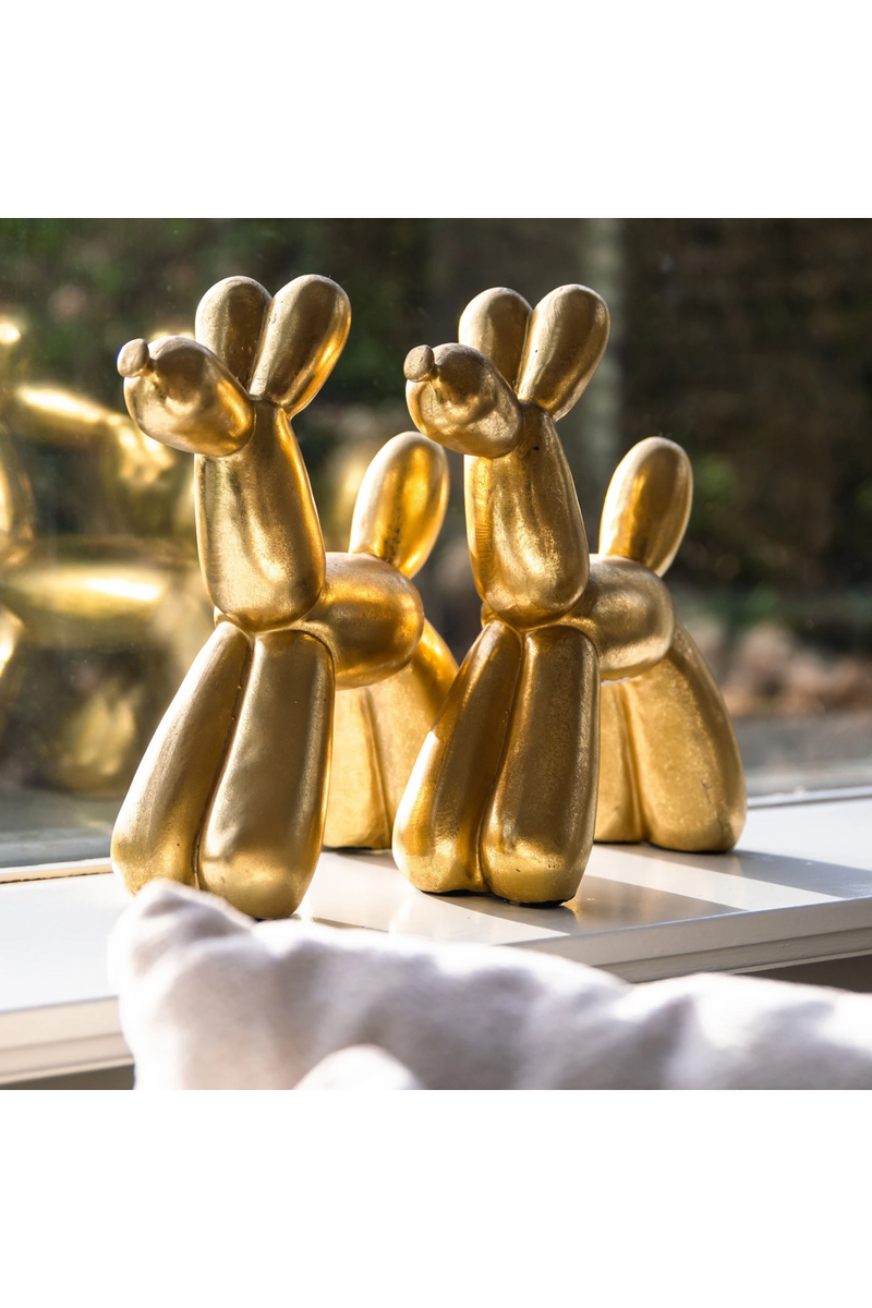 Gold Poodle Deco Object | OROA Dog | OROATRADE.com
