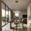 Aluminum Modern Hanging Lamp | Richmond Interiors Amira