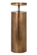 Brushed Gold Candle Holder L | Richmond Interiors Divon | Oroatrade.com