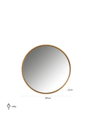 Framed Round Mirror | Richmond Interiors Maeron | Oroatrade.com
