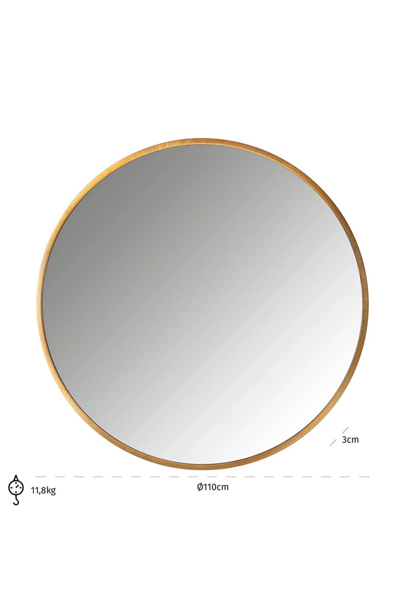 Circular Framed Mirror | OROA Maevy | Oroatrade.com