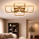 Golden Squares Modern Ceiling Light | Richmond Interiors Cailey