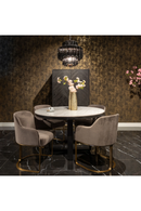 Stone Velvet Modern Armchair | Richmond Interiors Hadley | Oroatrade.com